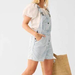 Faherty TopSail Striped Shorterall NWT Size Medium